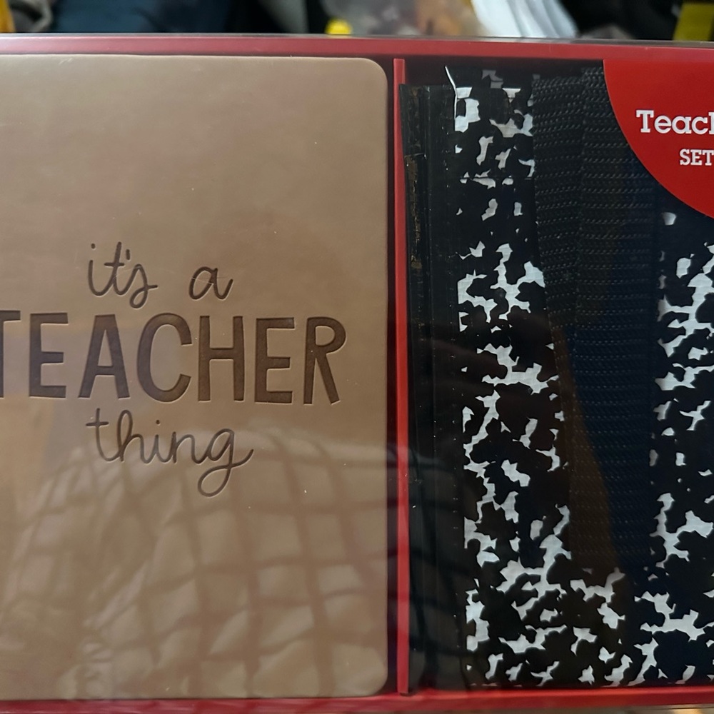 Teacher Gift Set - Black and White